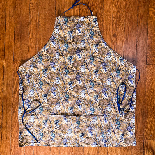 Duck Camo Adult Apron with Denim Back by Kathy Foerster