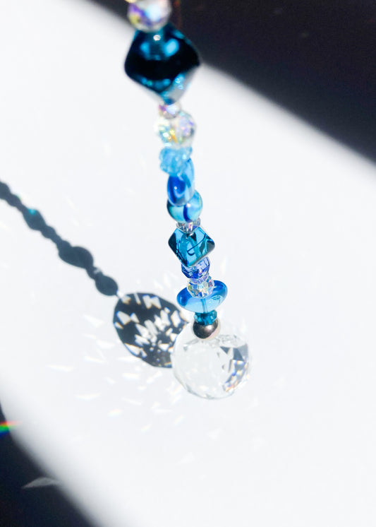 Beaded Suncatcher with Prism