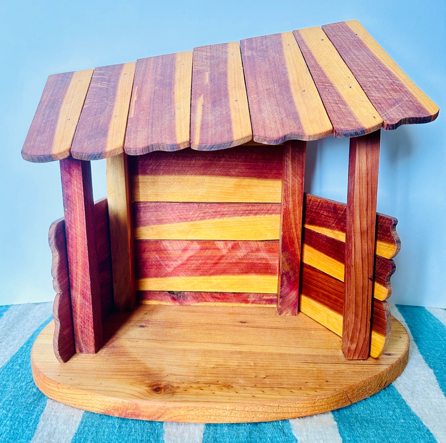 Crib for Nativity Scene
