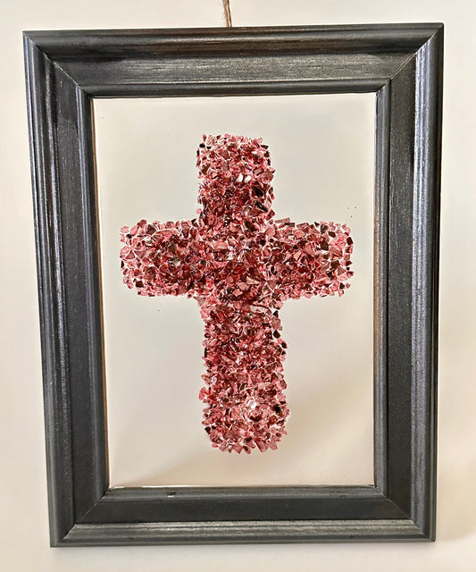 Red Resin Cross