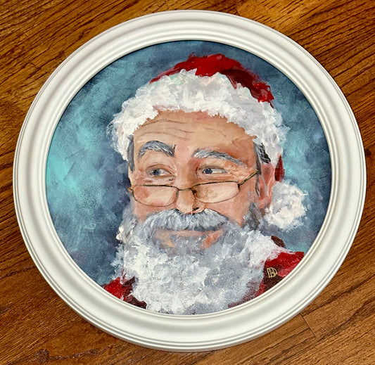 Santa painting