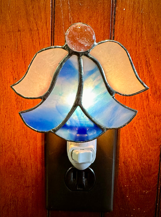 Stained Glass Angel Nightlight by Lynn Holland from Sweets' Glass Treats