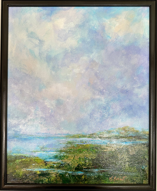 Coastal Vibe - Oil on Canvas by Kyle Eckert