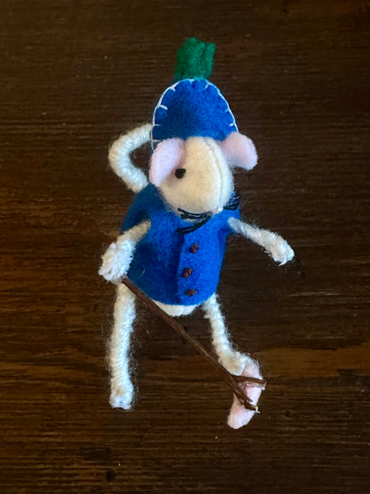Collin the Mouse - Needlework Mischievous Mice by Jenny Etter