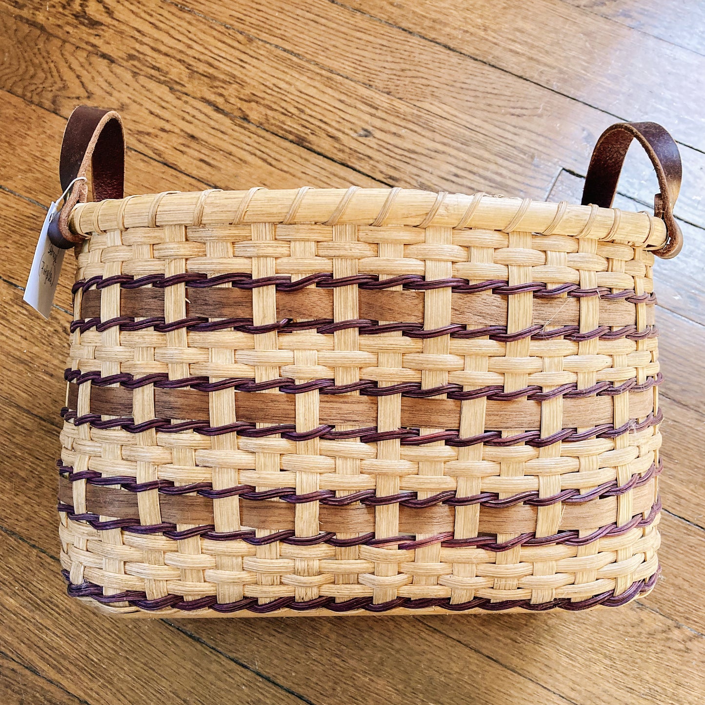 Hand-Woven Countertop Storage Basket by Trista Rothgerber
