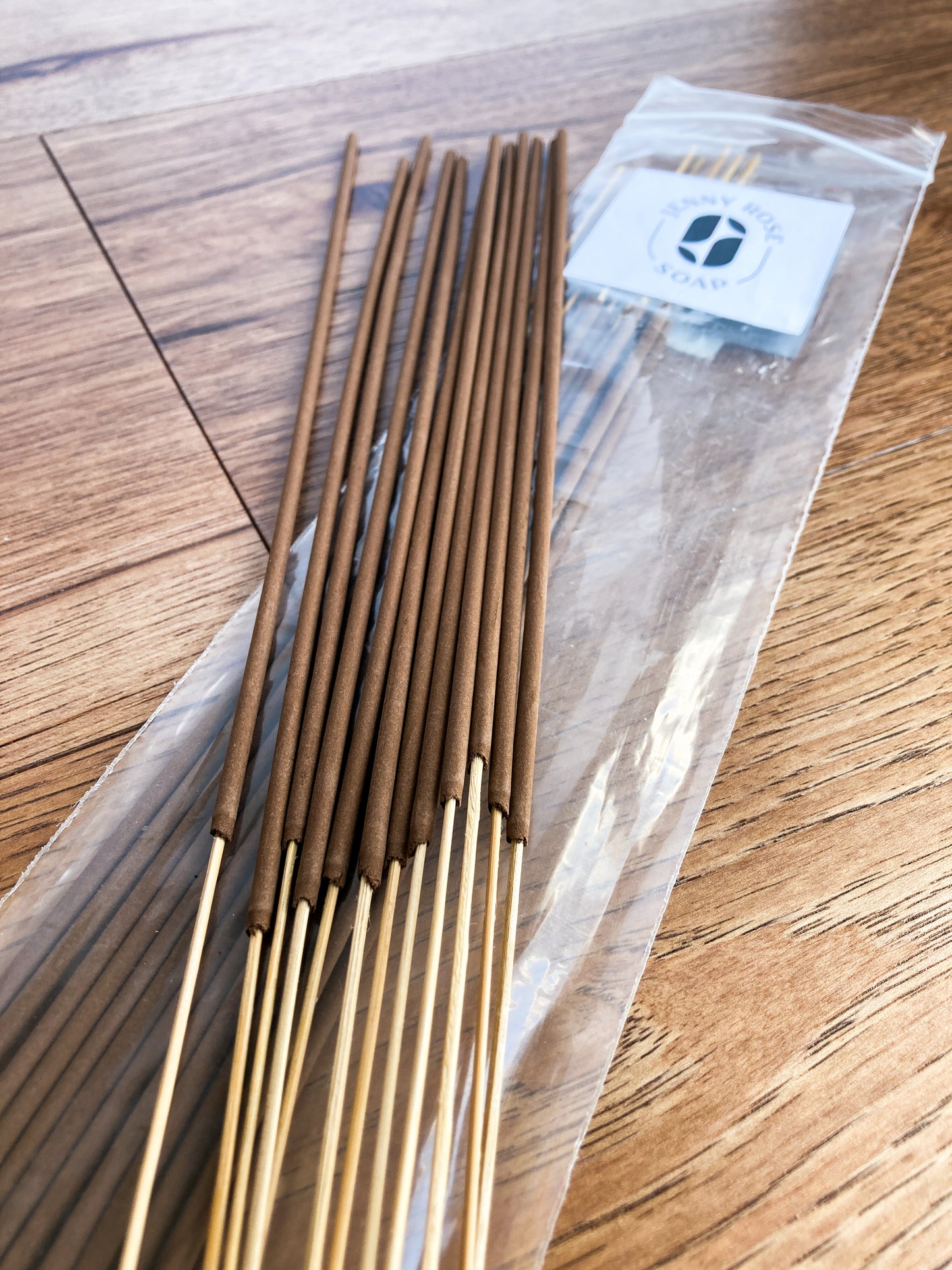 Hickory & Suede Hand-Dipped Incense