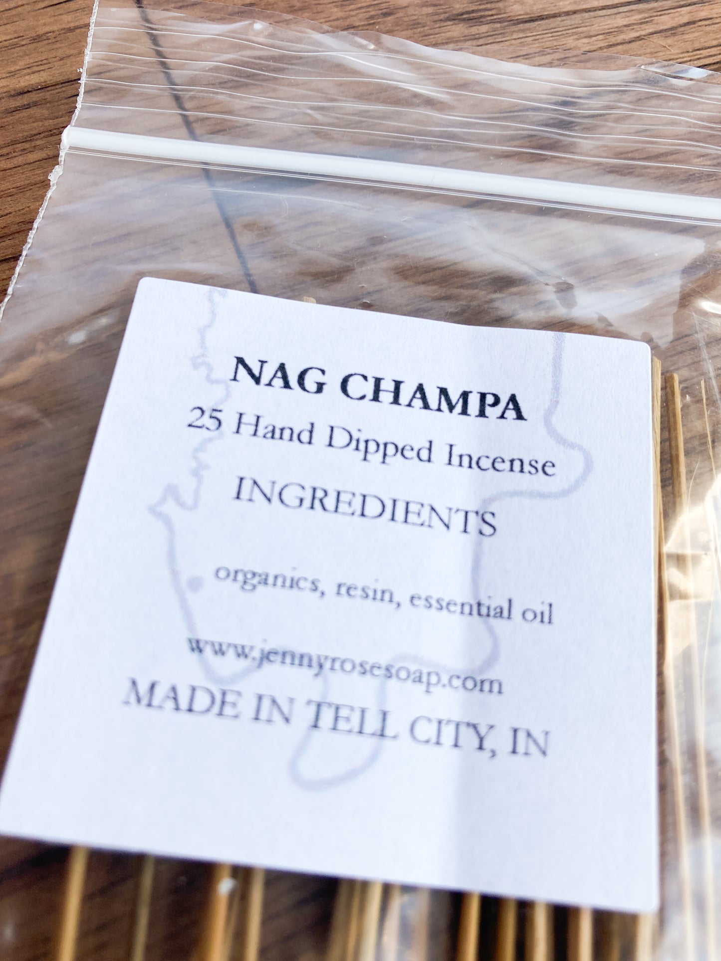 Nag Champa Hand-Dipped Incense