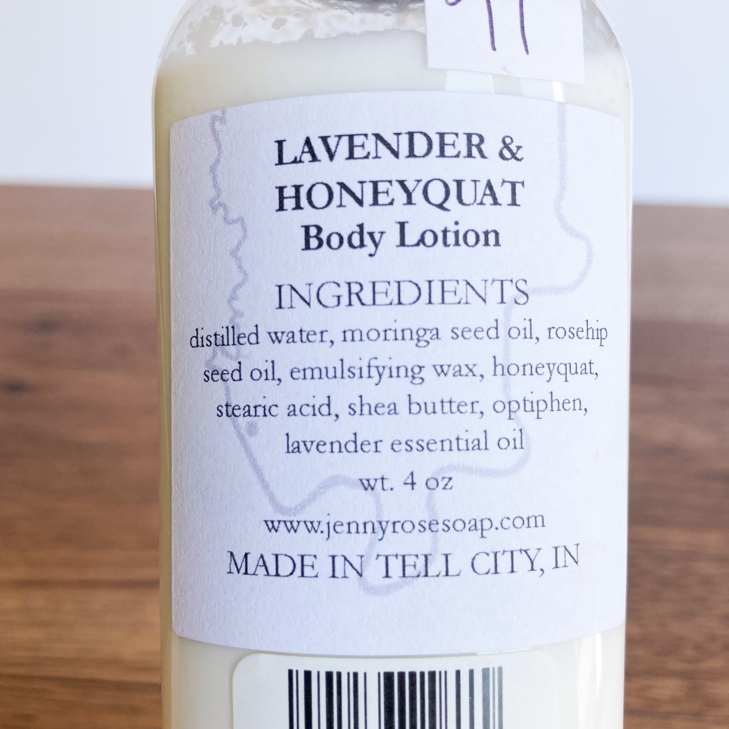 Lavender & Honeyquat Body Lotion