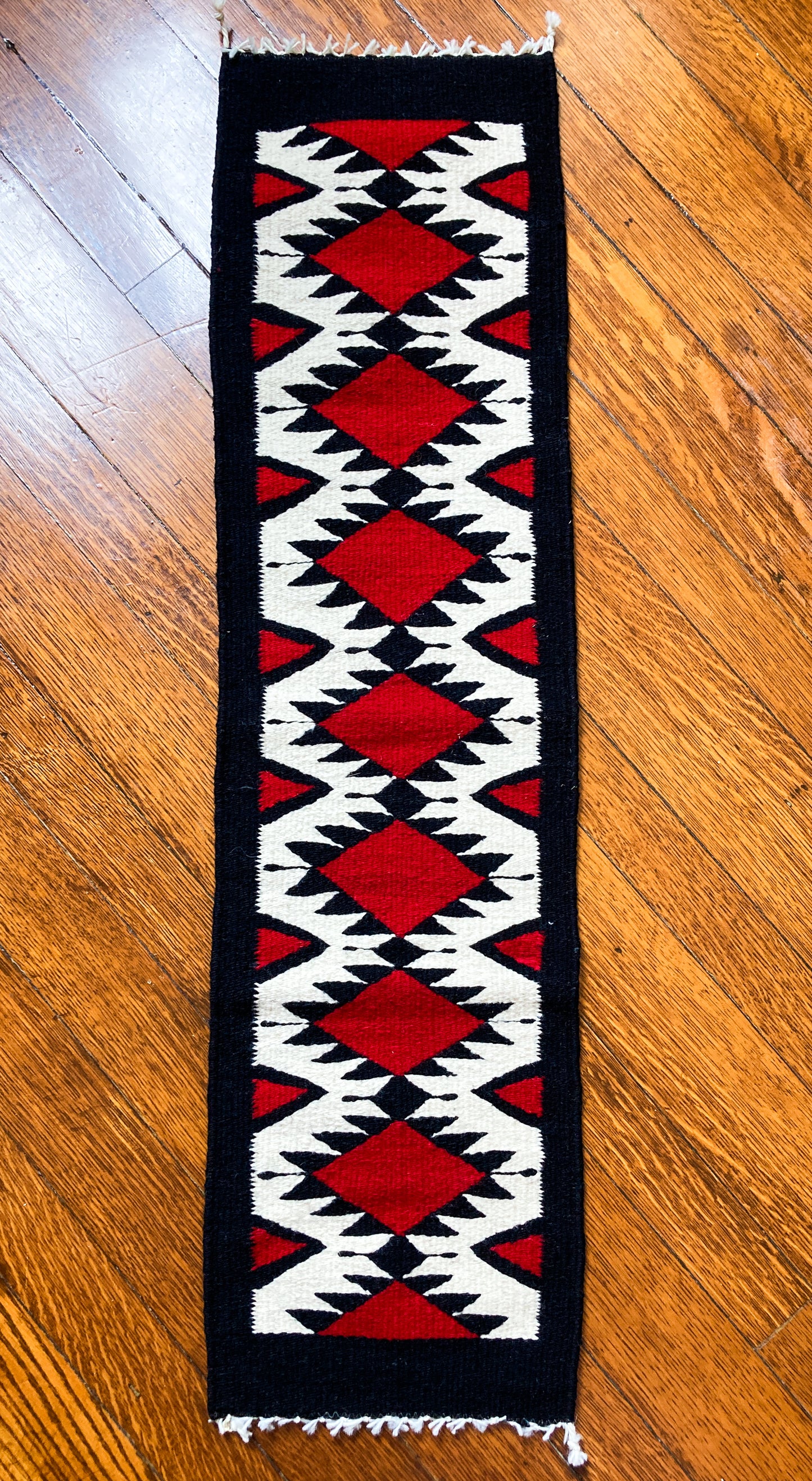 Handwoven Zapotec Small Table Runner