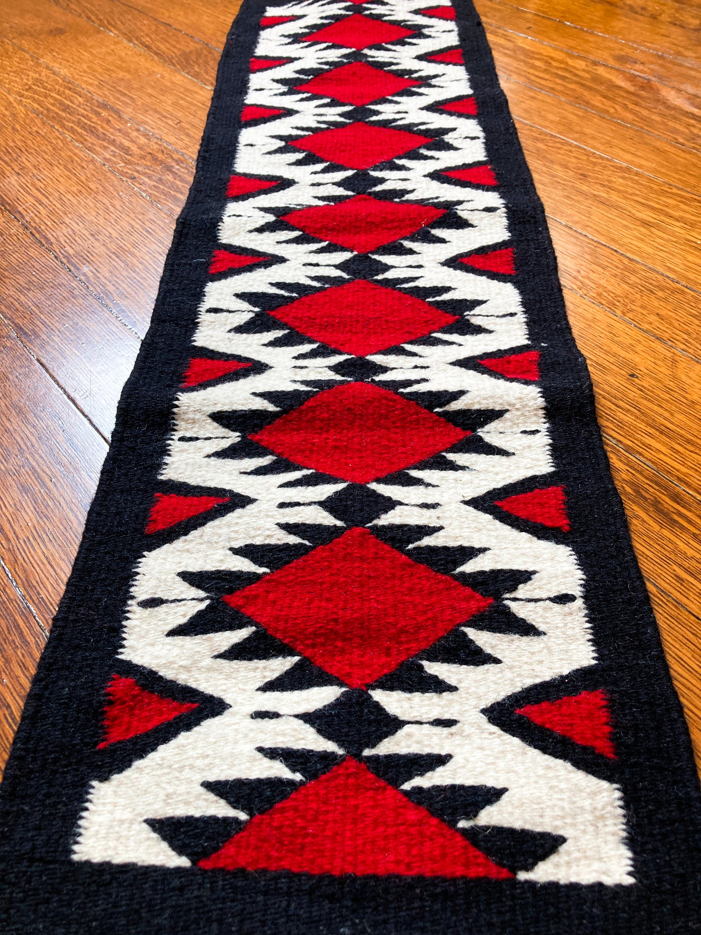 Handwoven Zapotec Small Table Runner