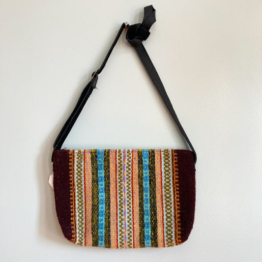 Zapotec Striped Crossbody