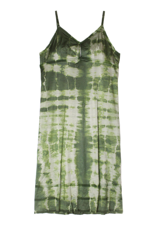 Vintage Slip Dress Green