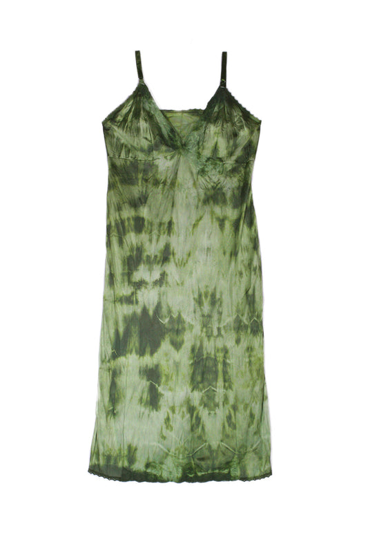 Vintage Slip Dress Green