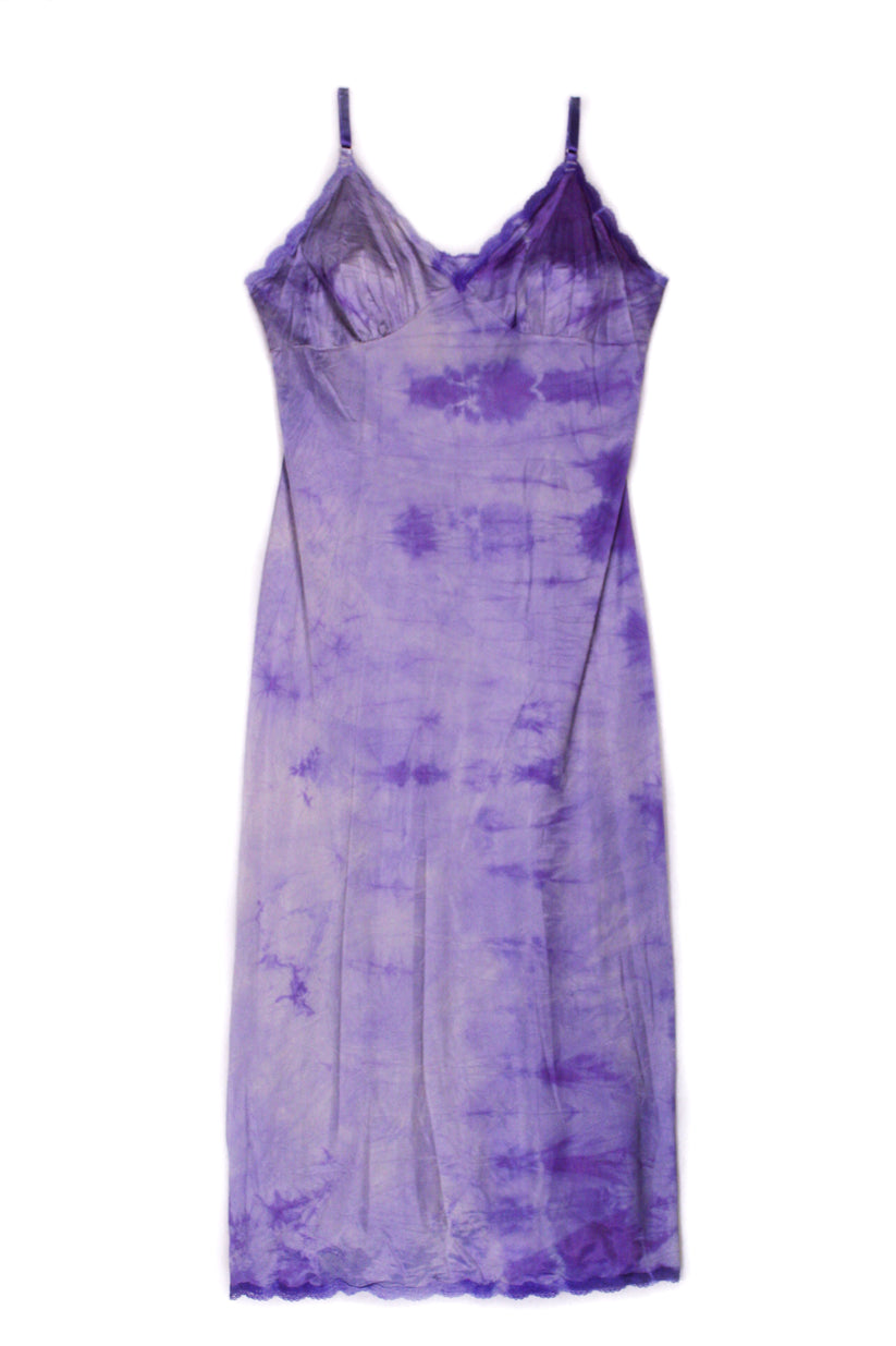 Vintage Slip Dress Purple