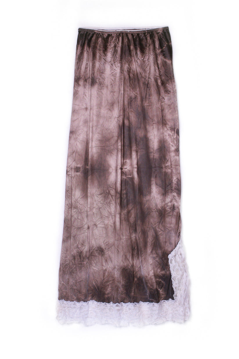 Tie Dye Vintage Slip Long Skirt