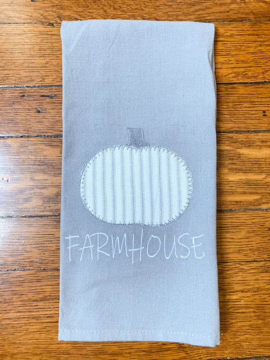 Farmhouse Grey Kitchen Towel