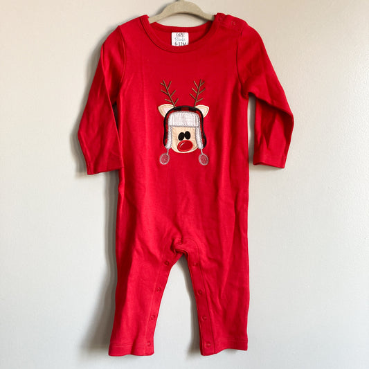 Red Deer Romper