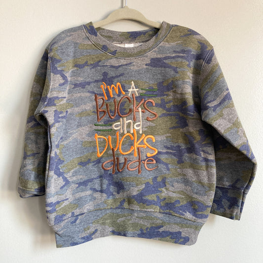 Children's Bucks and Ducks shirt