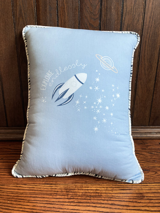 Explore Endlessly Pillow