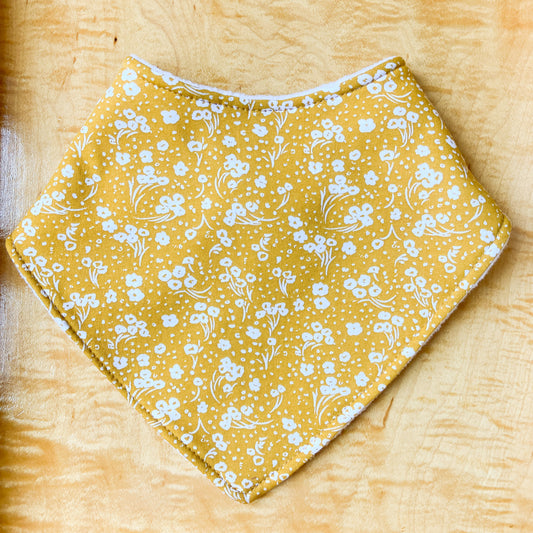 Gold Flower Bib