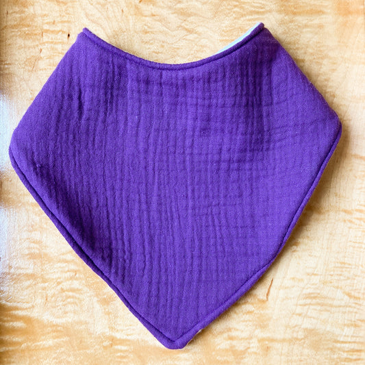 Purple bib