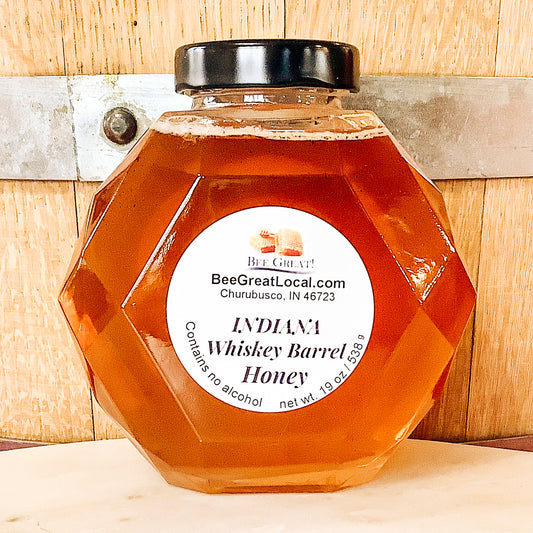 Indiana Whiskey Barrel Honey