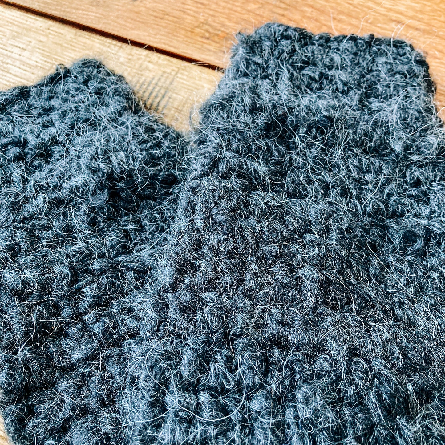 Crocheted Fingerless Gloves