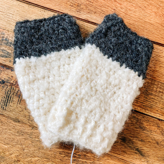 Crocheted Fingerless Gloves