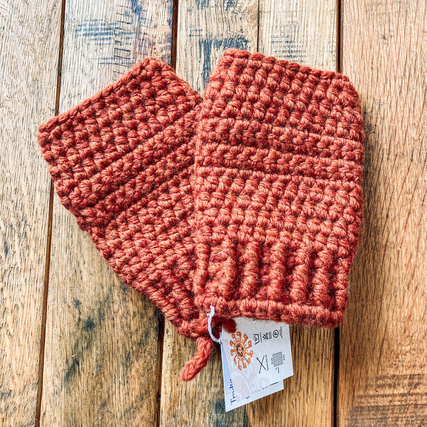 Crocheted Fingerless Gloves