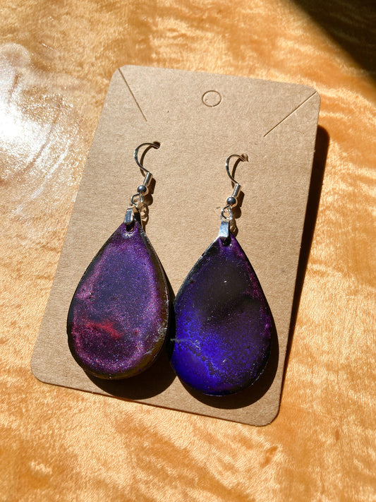 Alcohol Tear Drop Earrings