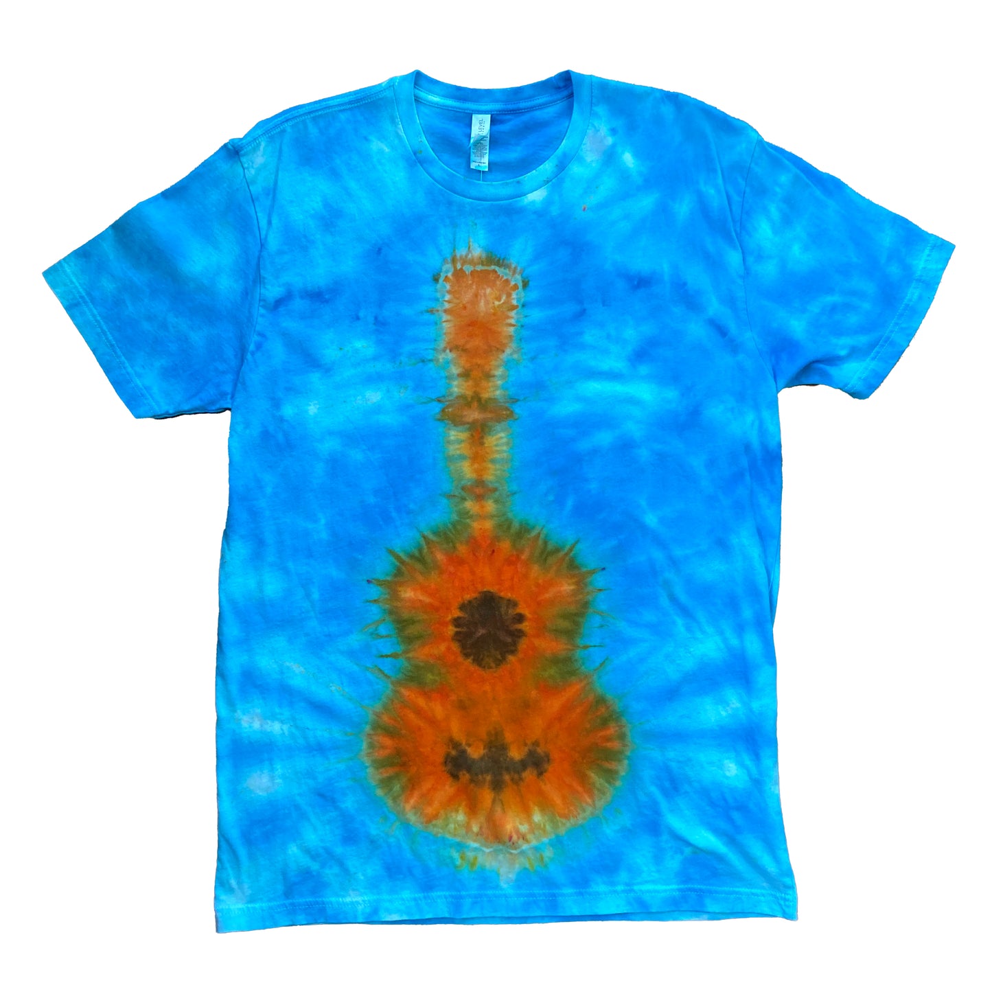 Tie Dye Guitar T-shirt