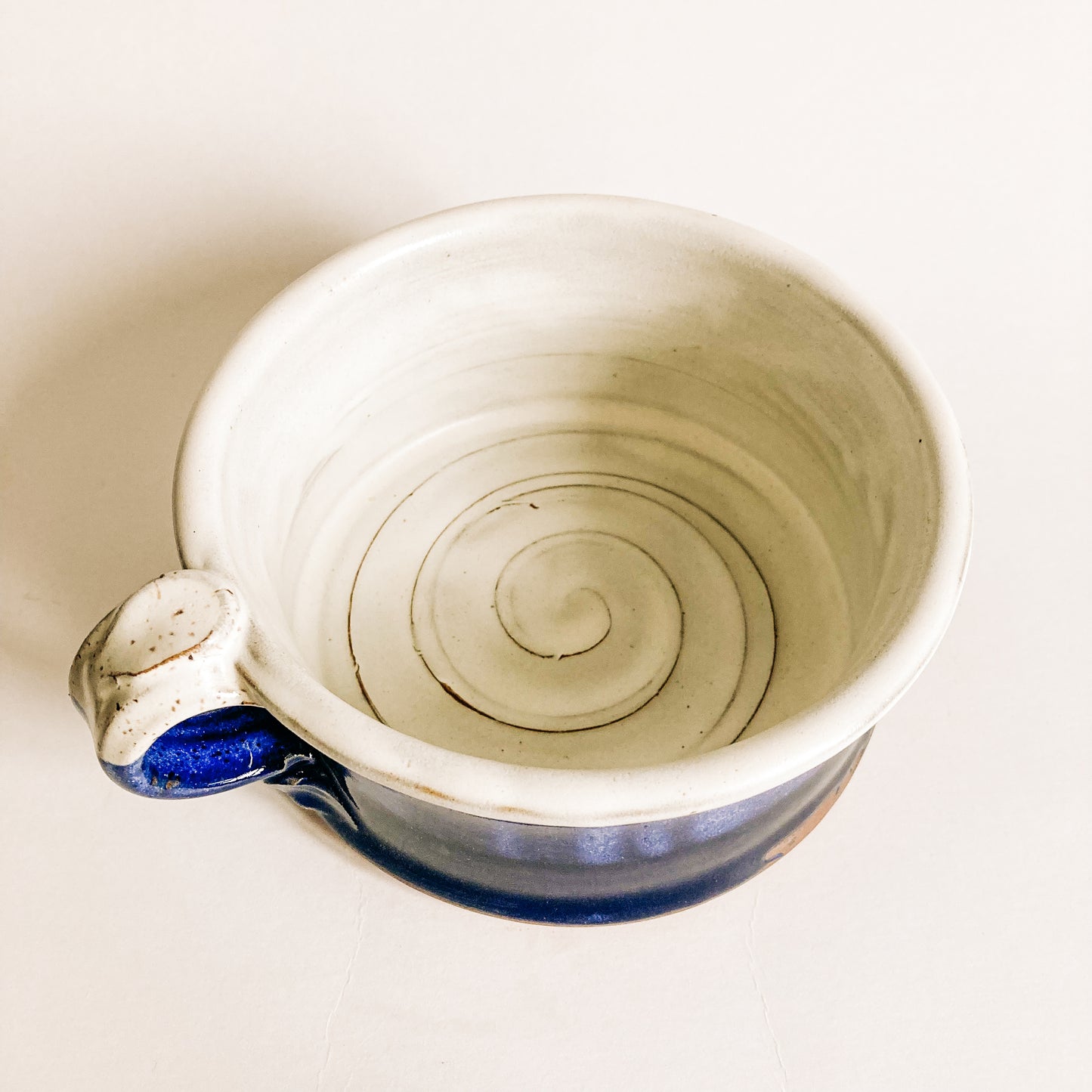 Blue and White Soup Mug